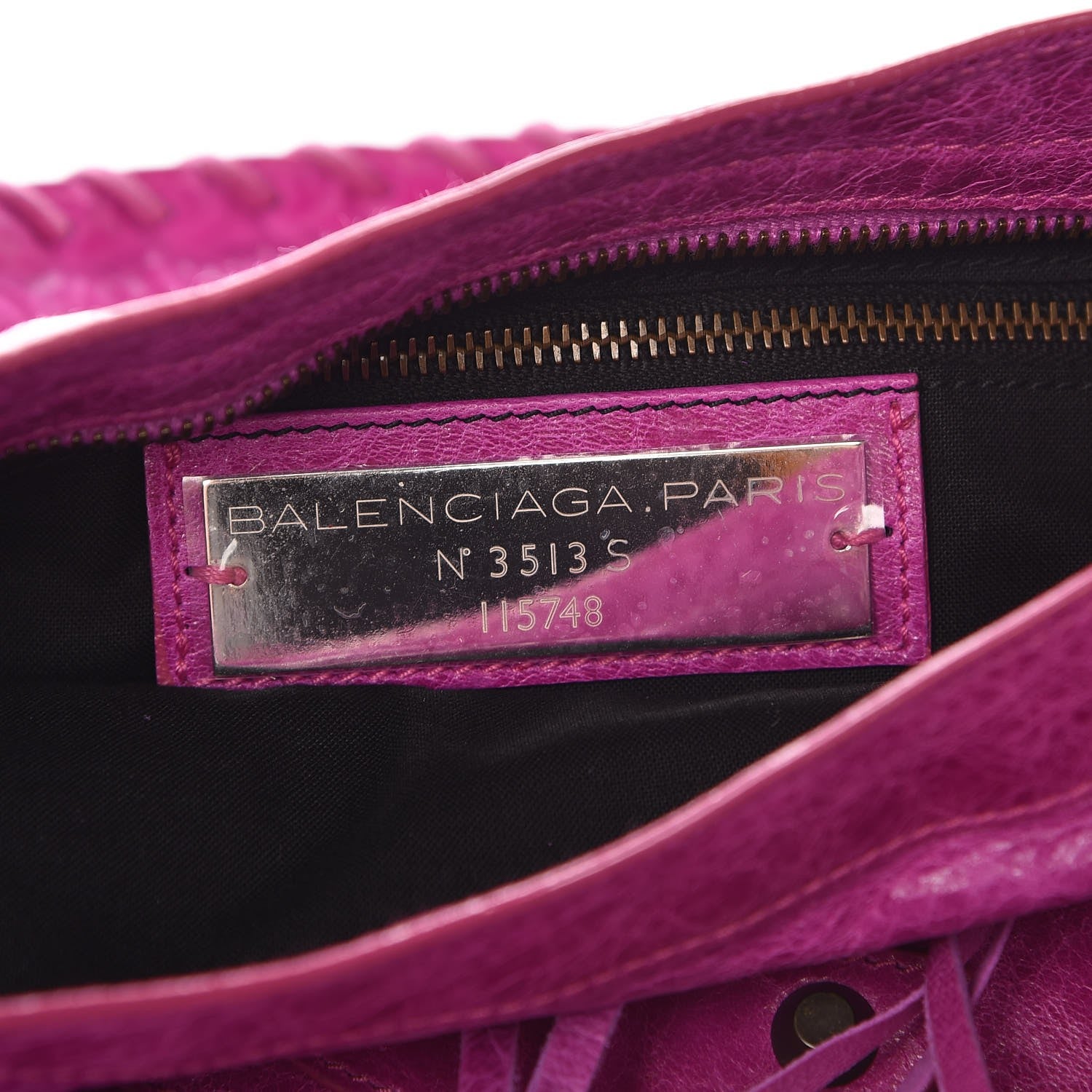 Balenciaga Agneau Classic Hardware City Amethyst 6 of 9