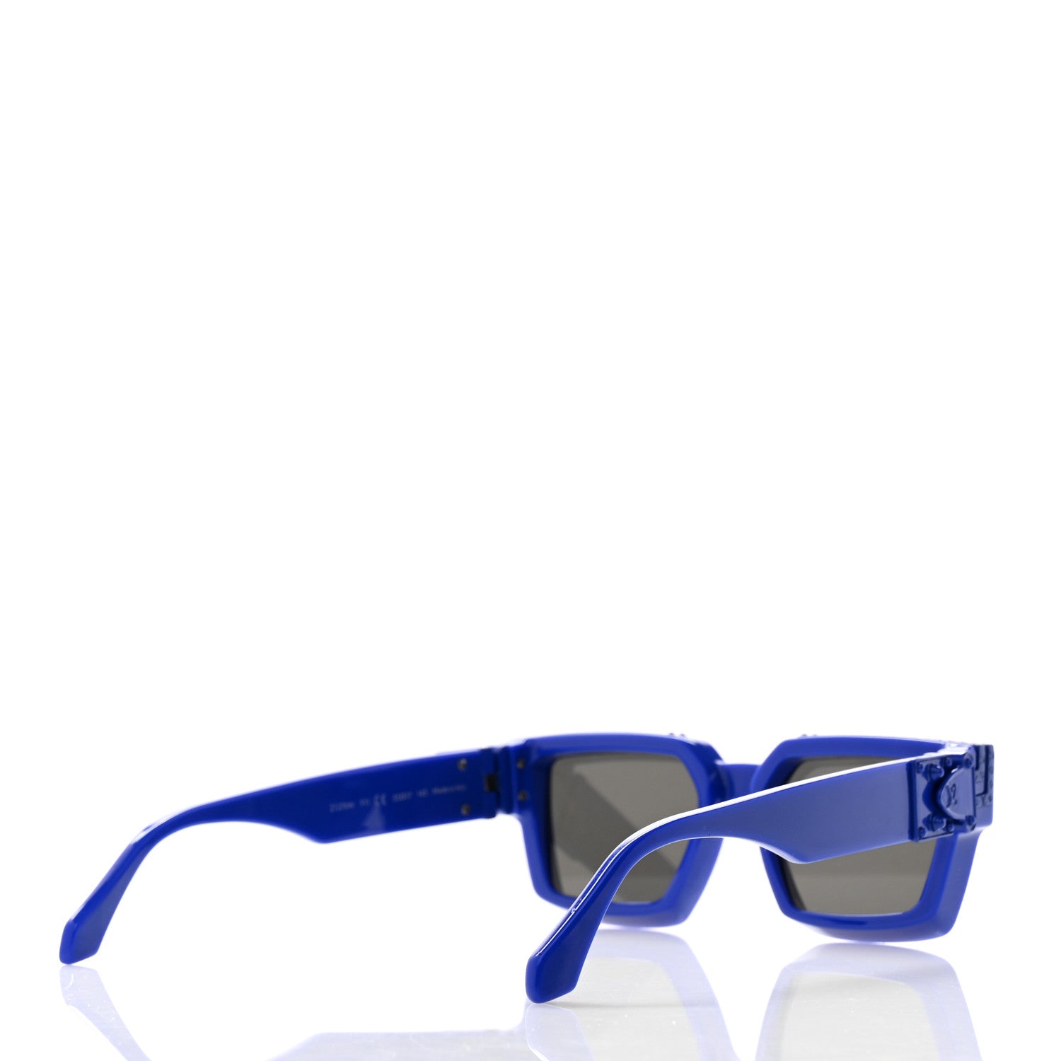 Louis Vuitton Acetate 1.1 Millionaires Sunglasses Z1276E Blue 4 of 7
