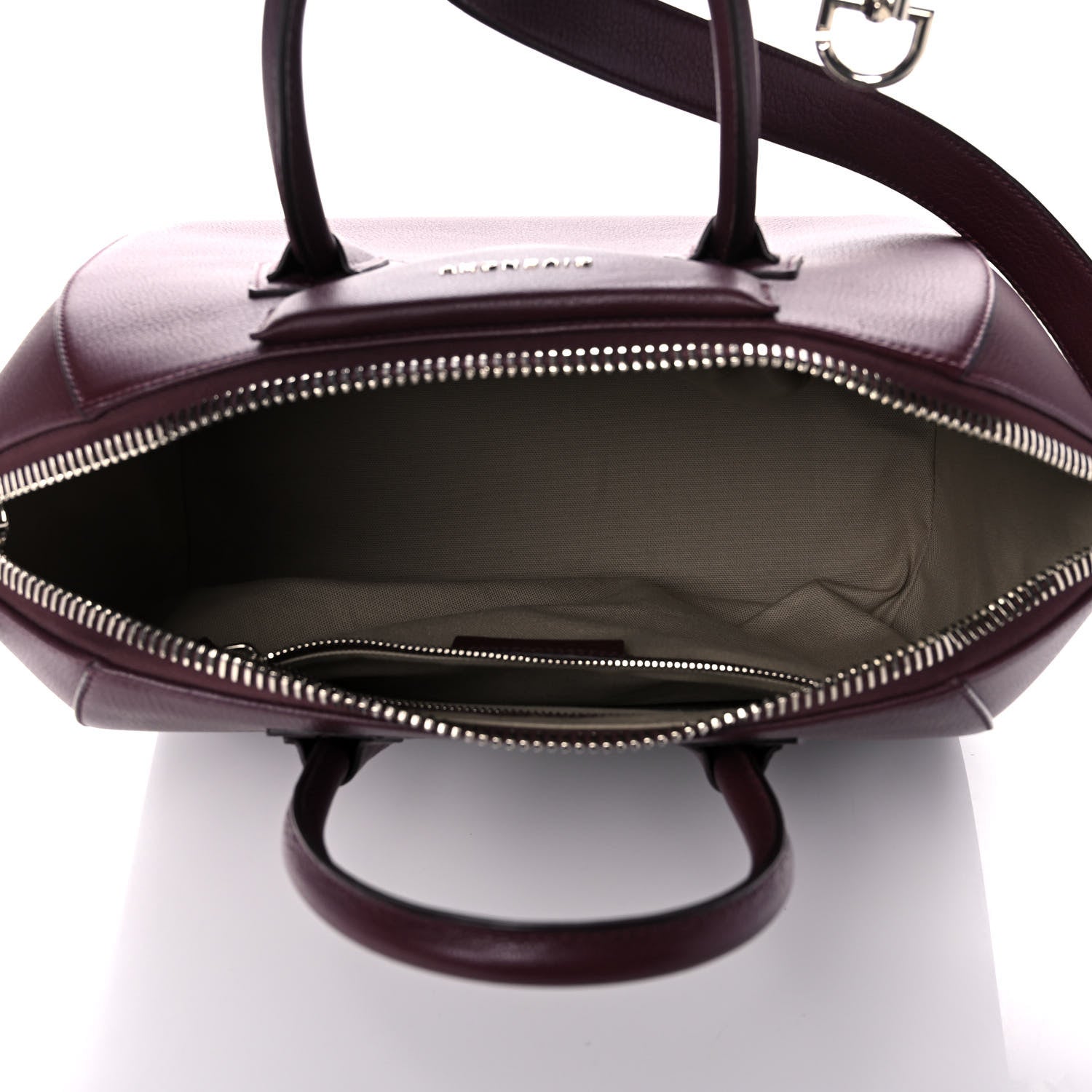 Givenchy Sugar Goatskin Medium Antigona Oxblood 5 of 15