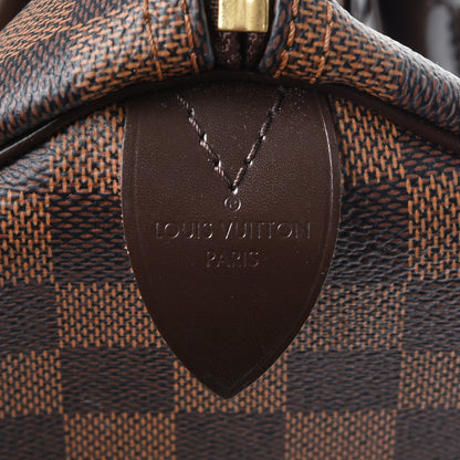 Louis Vuitton Damier Ebene Speedy 30 6 of 8