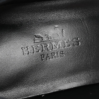 Hermes Calfskin Kiara 40 Pumps 36 Black 8 of 9