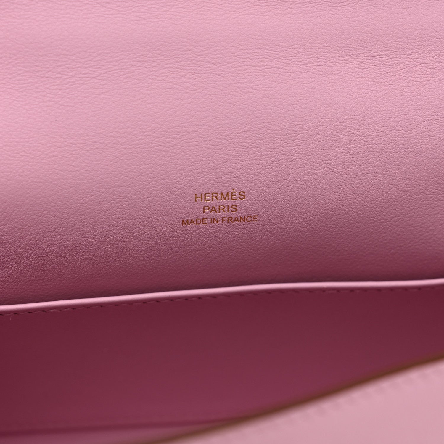 Hermes Swift Kelly Pochette Clutch Mauve Sylvestre 7 of 10