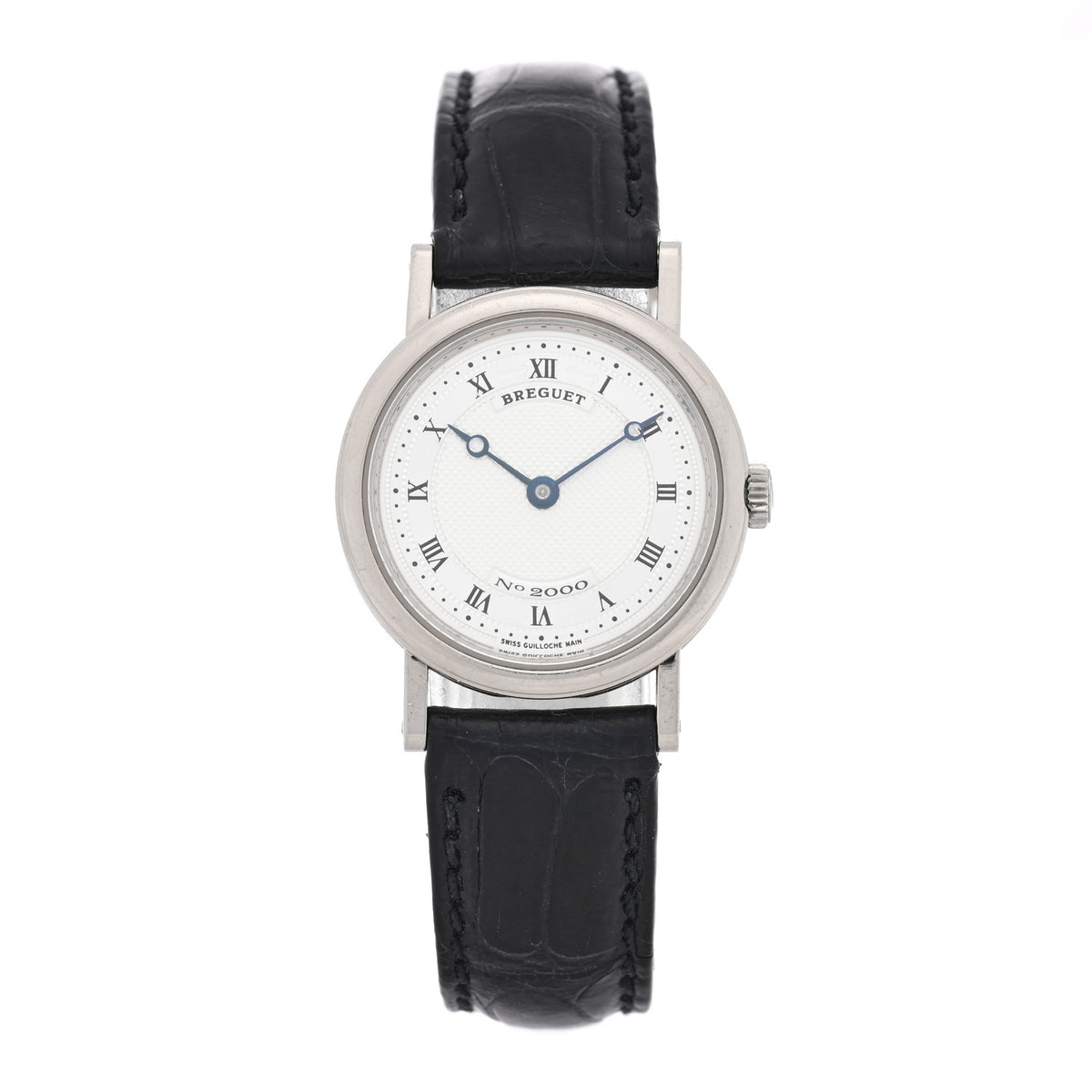 Breguet 18K White Gold Alligator 25.7mm Classique Manual Winding Watch 8560 2 of 8