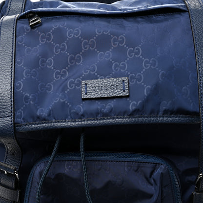 Gucci Nylon Monogram Medium Light Double Buckle Backpack Tide 8 of 11