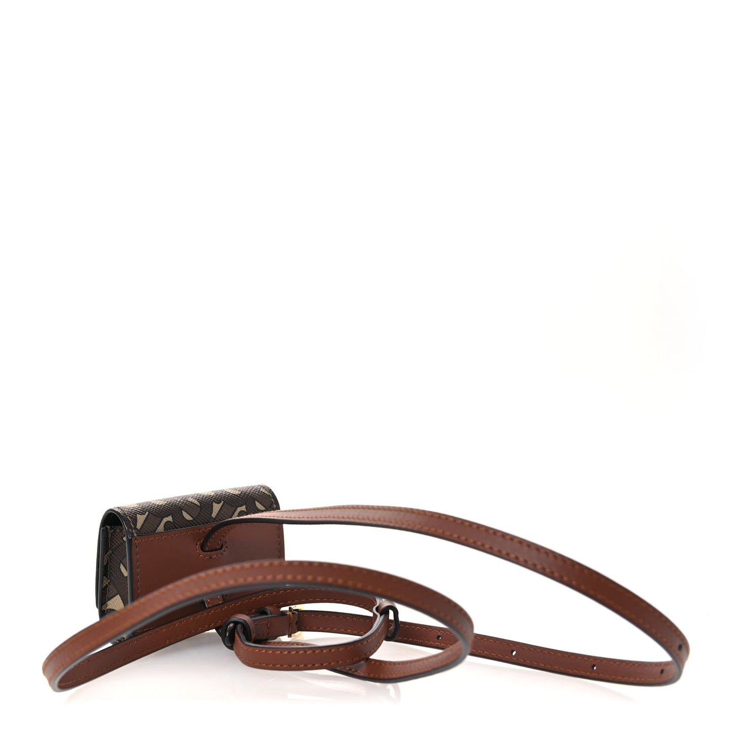 E-canvas Monogram TB AirPods Pro Case Bridle Brown