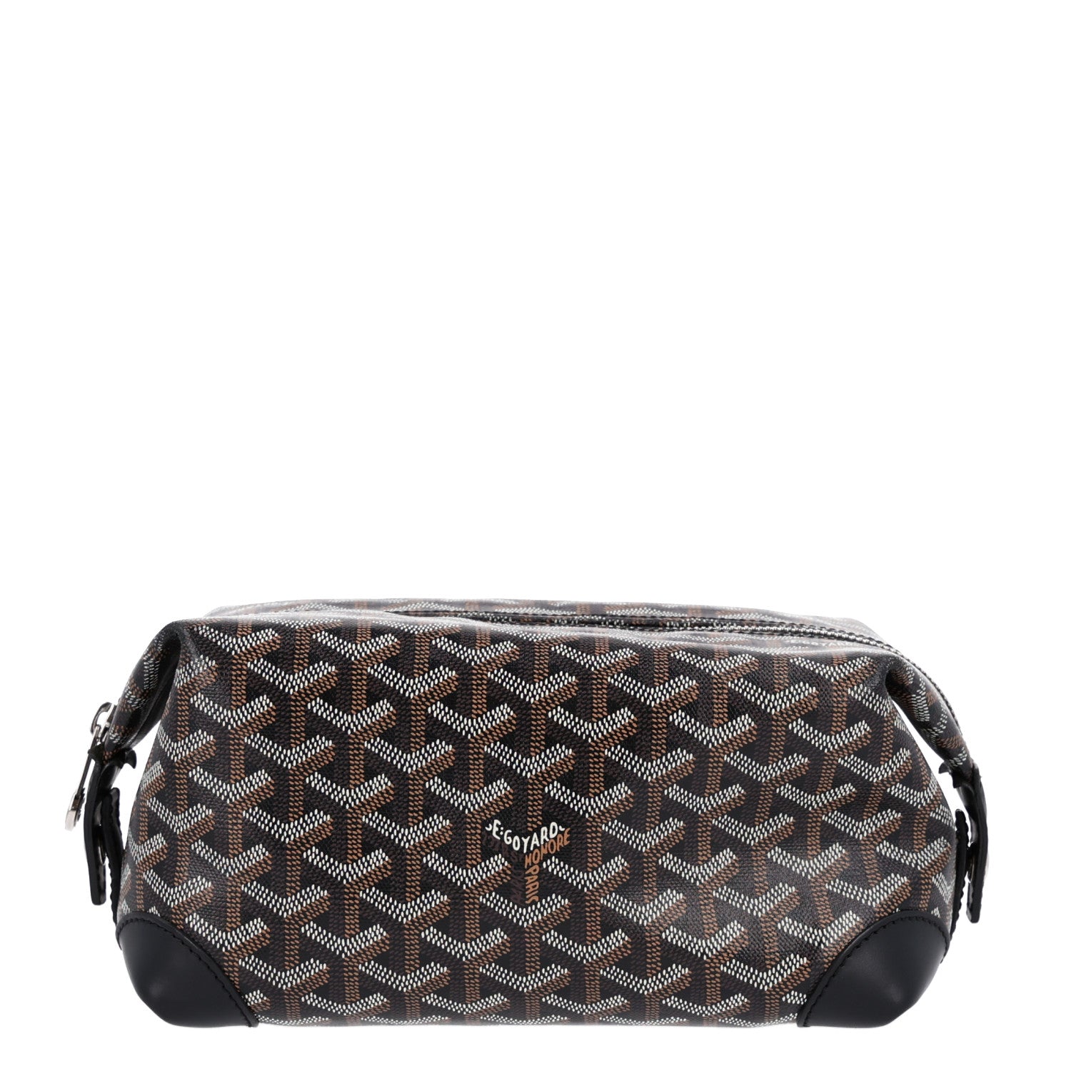 Goyard Goyardine Boeing 25 Trousse de Toilette Black 1 of 10