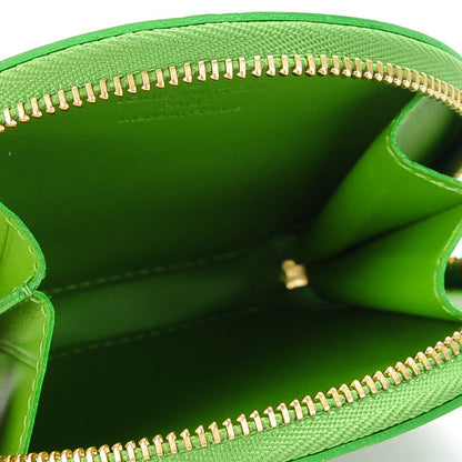 Louis Vuitton Vernis Roses Chapeau Coin Purse Vert Tonic 5 of 7