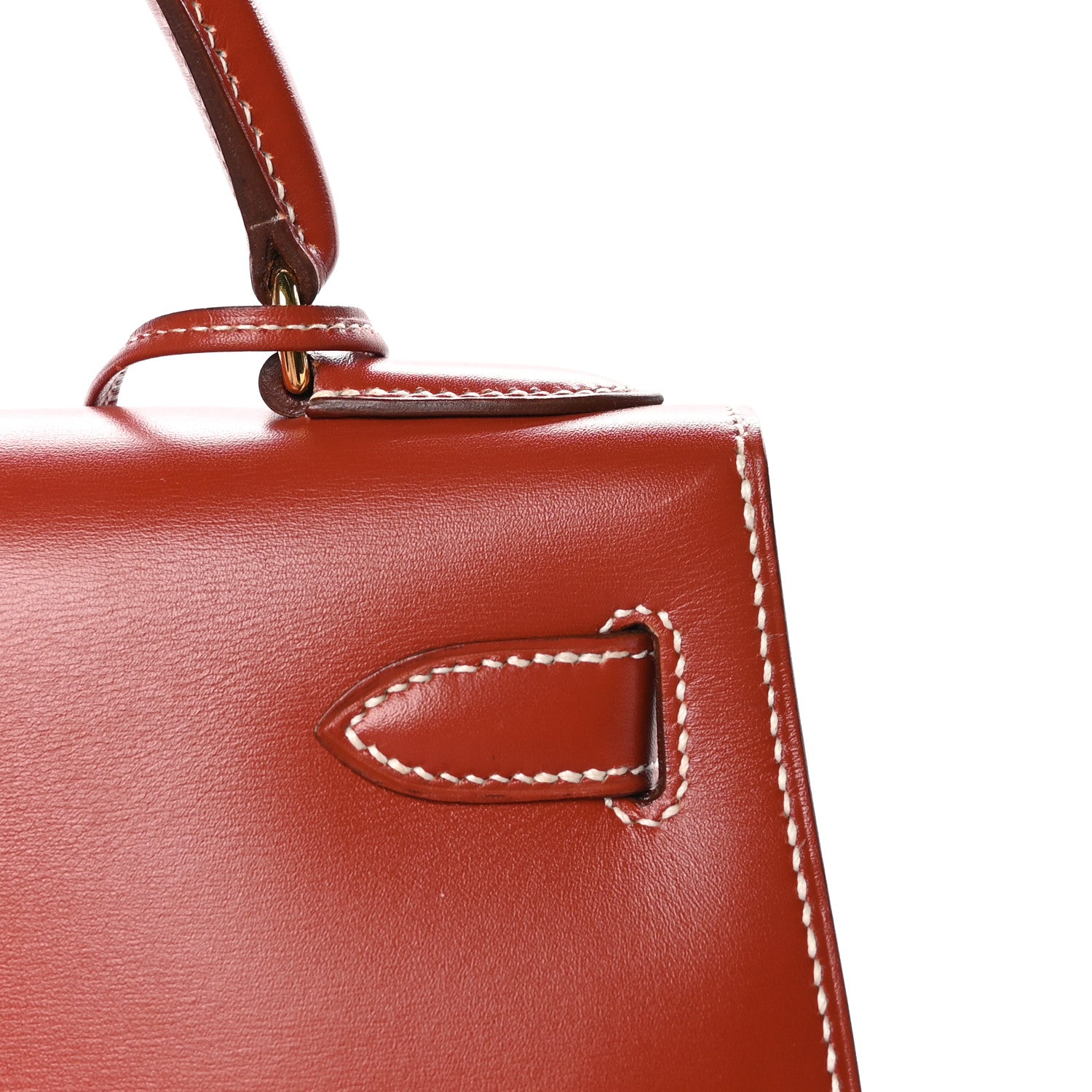 Hermes Box Kelly Sellier 28 Brique 22 of 25