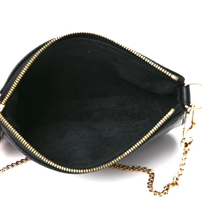 Louis Vuitton Empreinte Monogram Giant Mini Pochette Accessories Black 4 of 10