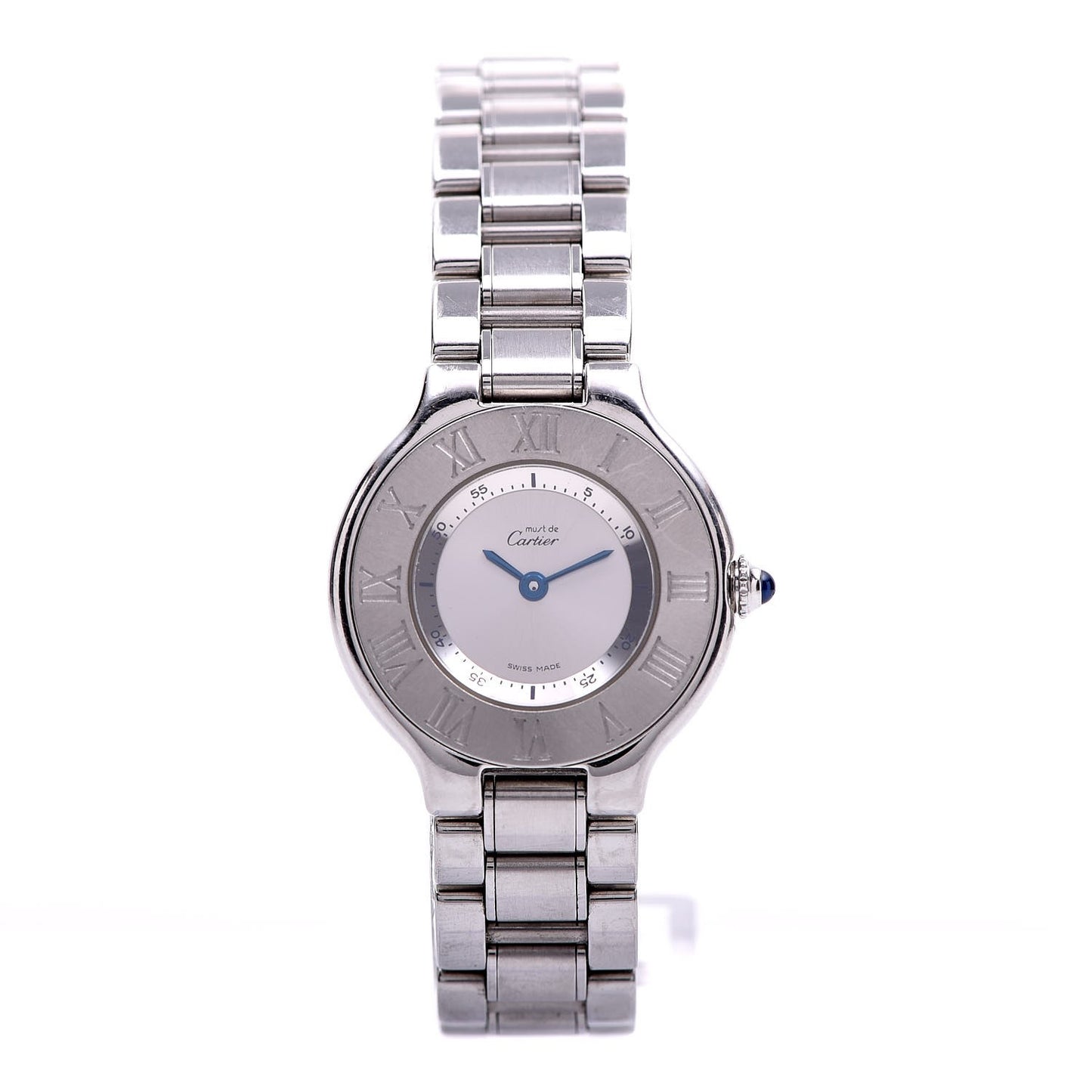 Stainless Steel 28mm Must De 21 Quartz Watch