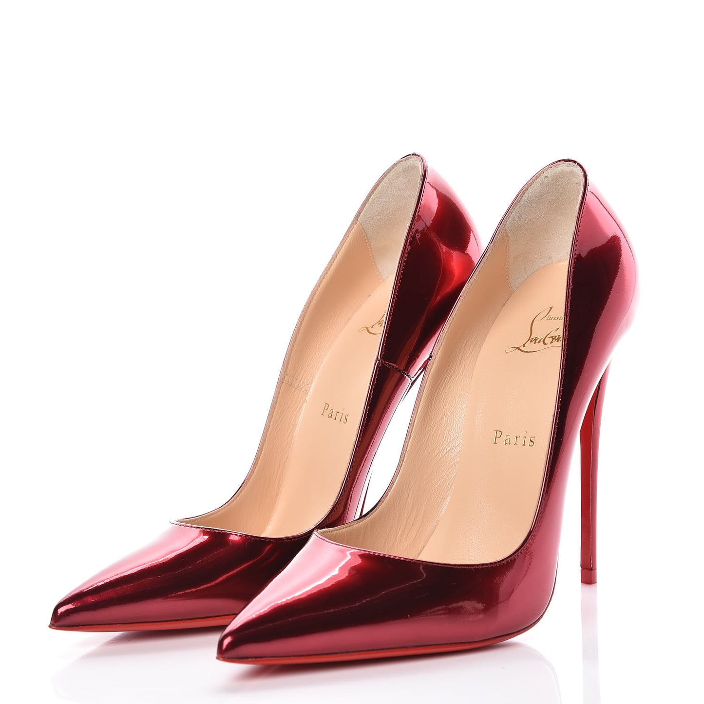 Metallic Patent So Kate 120 Pumps 38.5 Loubi