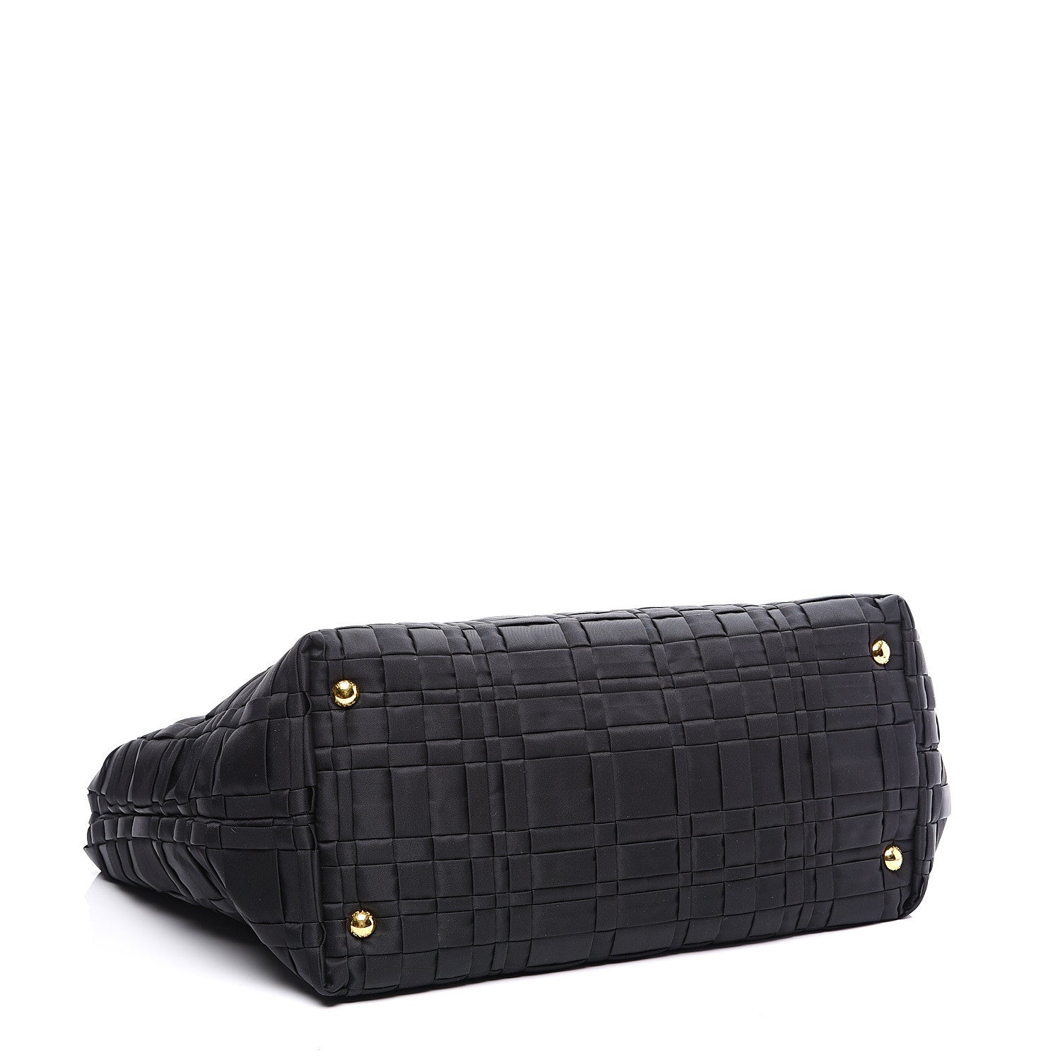 Prada Tessuto Nylon Weave Shopping Tote Black 3 of 10
