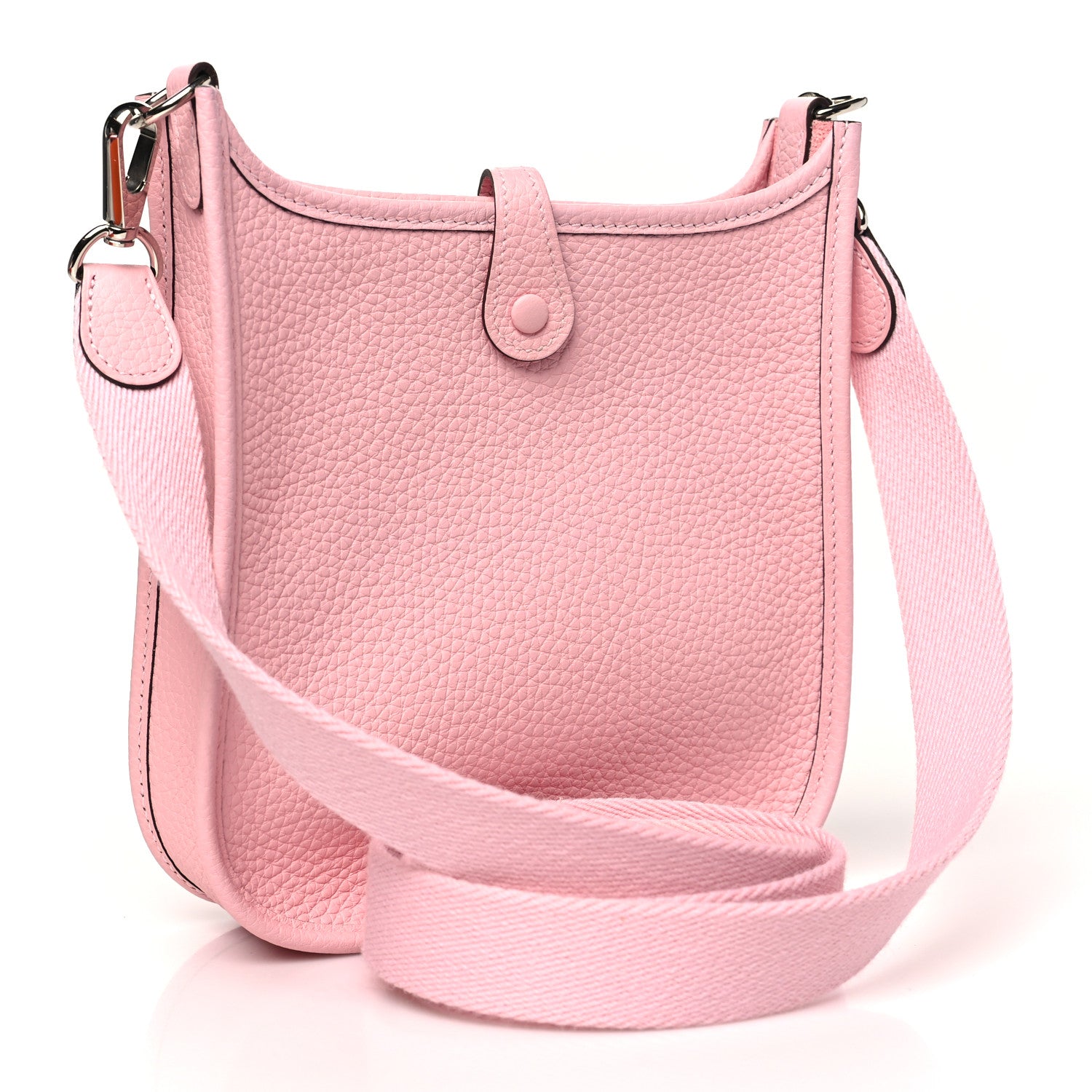 Hermes Taurillon Clemence Evelyne TPM Rose Sakura 3 of 11