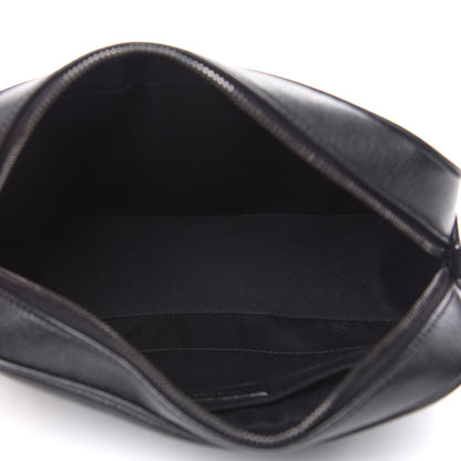 Saint Laurent Lambskin Monogram Small Lou Camera Bag Black 5 of 12