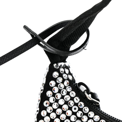 Prada Satin Crystal Mini Re-Edition 2000 Bag Cristal 11 of 11