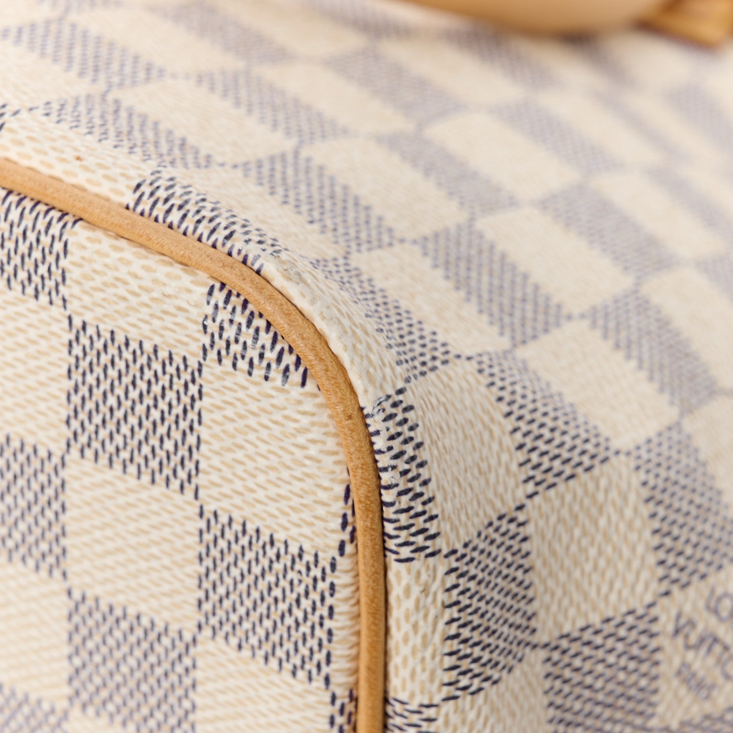 Louis Vuitton LOUIS VUITTON Damier Azur Saleya PM 11 of 12