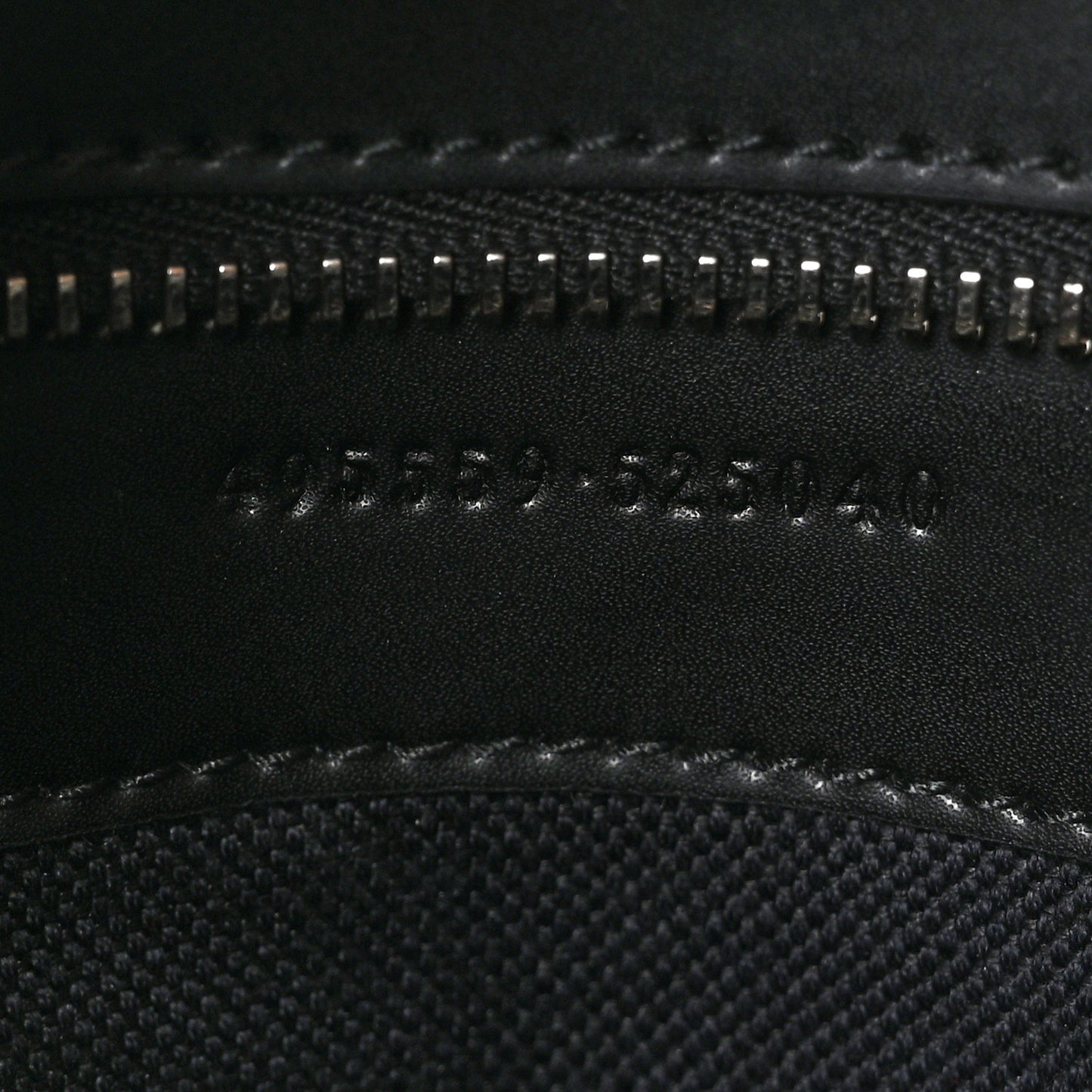 Soft GG Supreme Monogram Appia Calfskin Web Vertical Tote Black