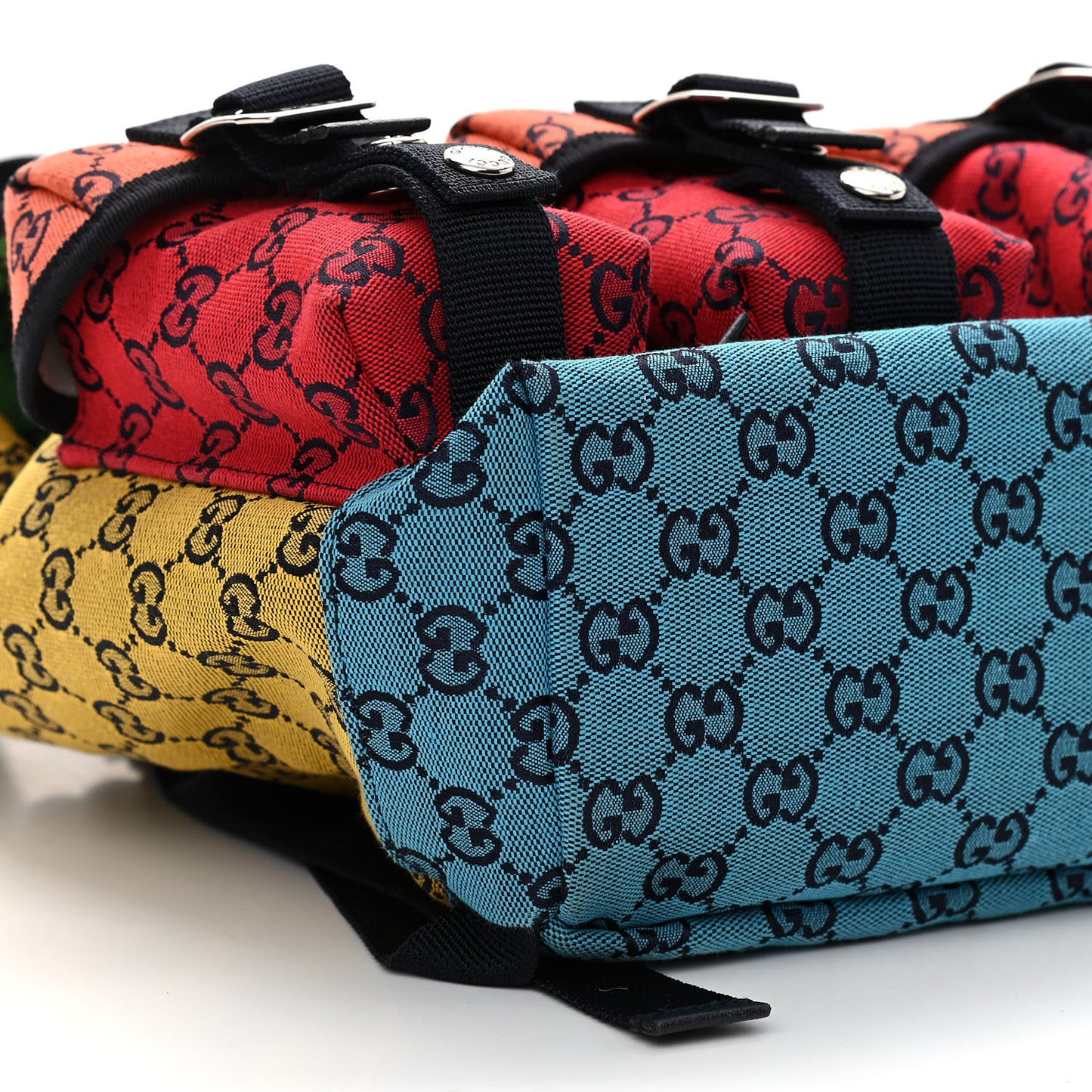Monogram Multicolor Retro Interlocking G Utility Pocket Backpack Multicolor