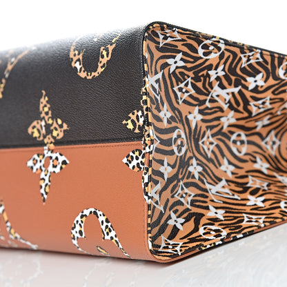 Louis Vuitton Monogram Giant Jungle Onthego GM Black 9 of 10