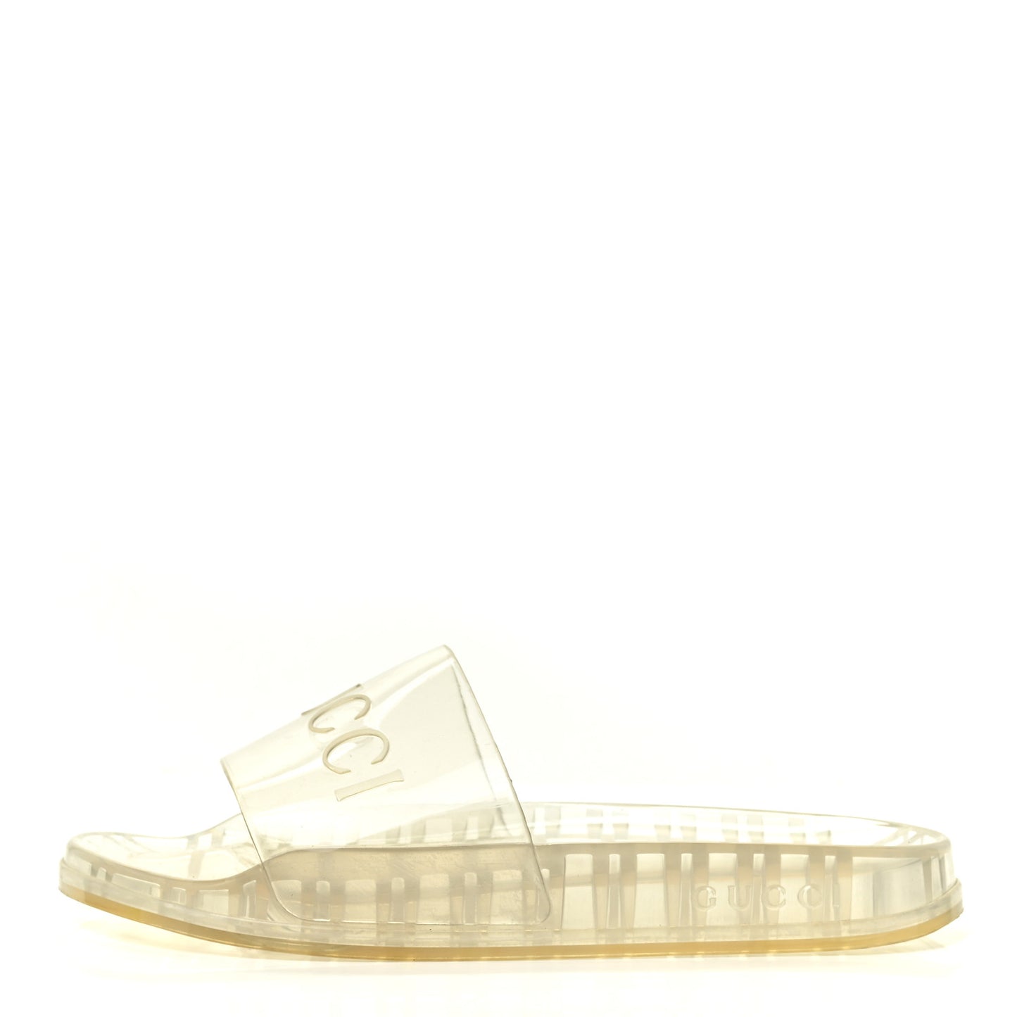 Rubber Mens Pursuit Slide Sandals 8 Transparent
