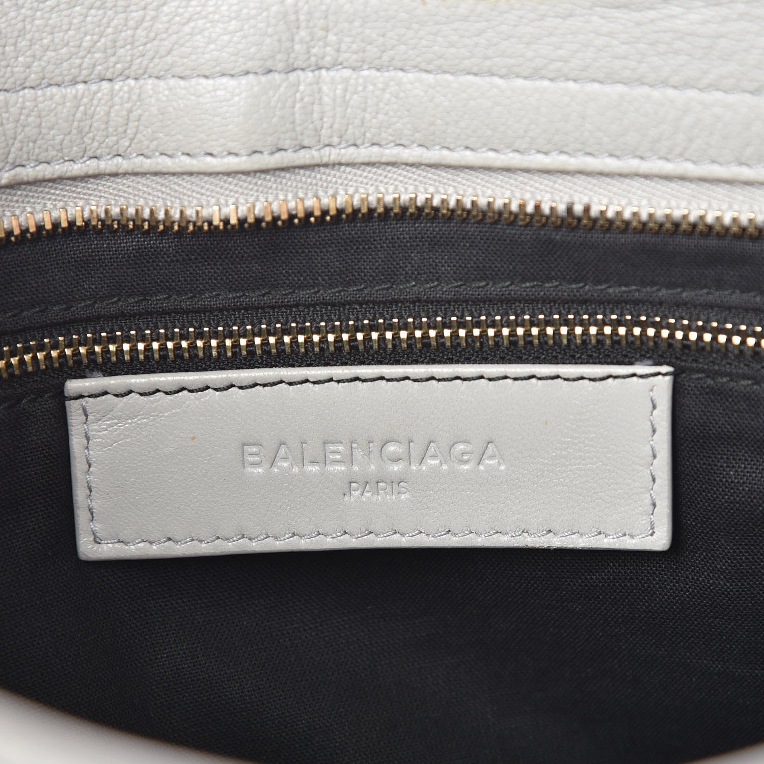Balenciaga Chevre Gold Metallic Edge Hardware City Gris Perle 9 of 18