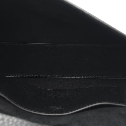Valentino Garavani Pebbled Calfskin Monochrome Medium Rockstud Flip Lock Crossbody Bag Black 5 of 10