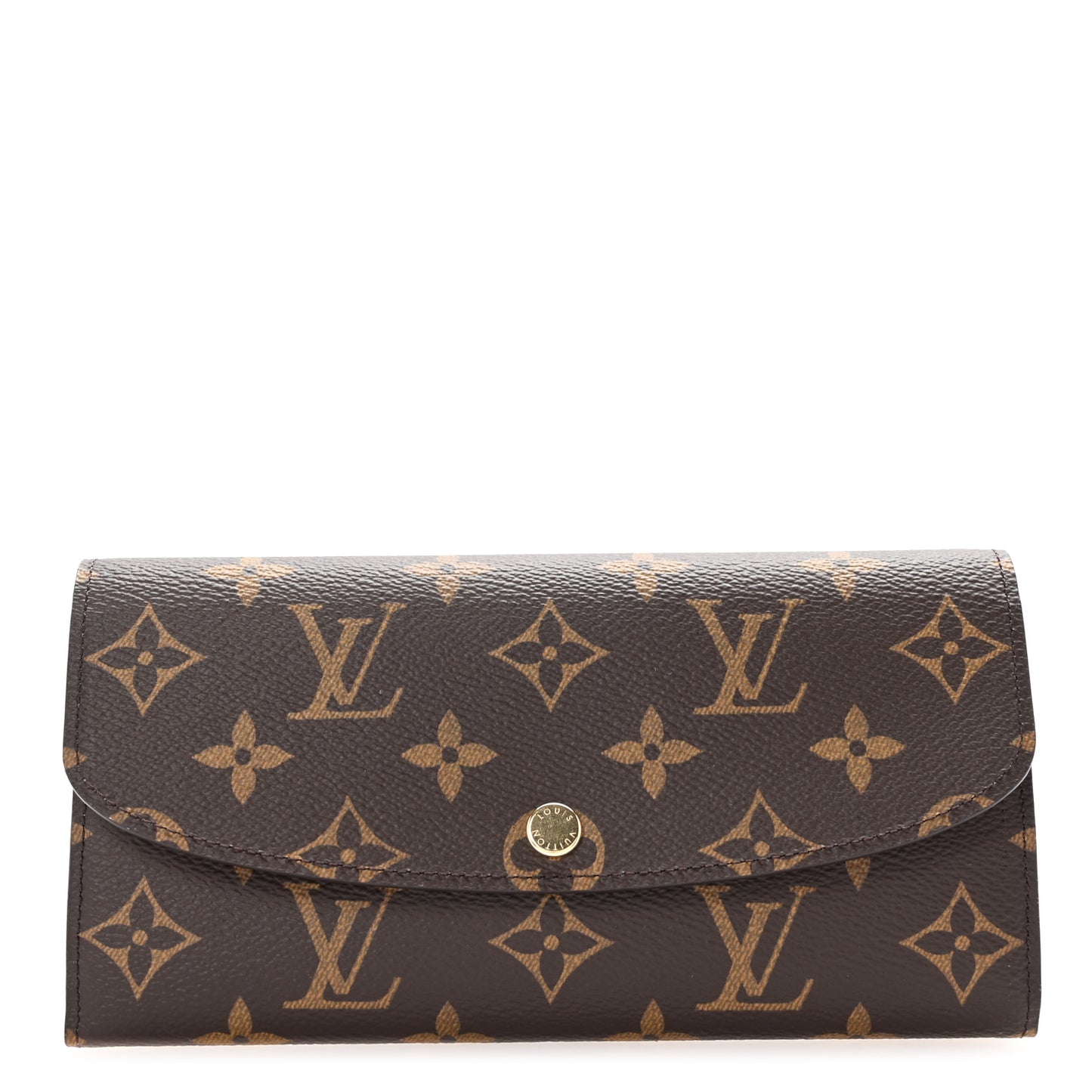 Monogram Emilie Wallet Rose Ballerine