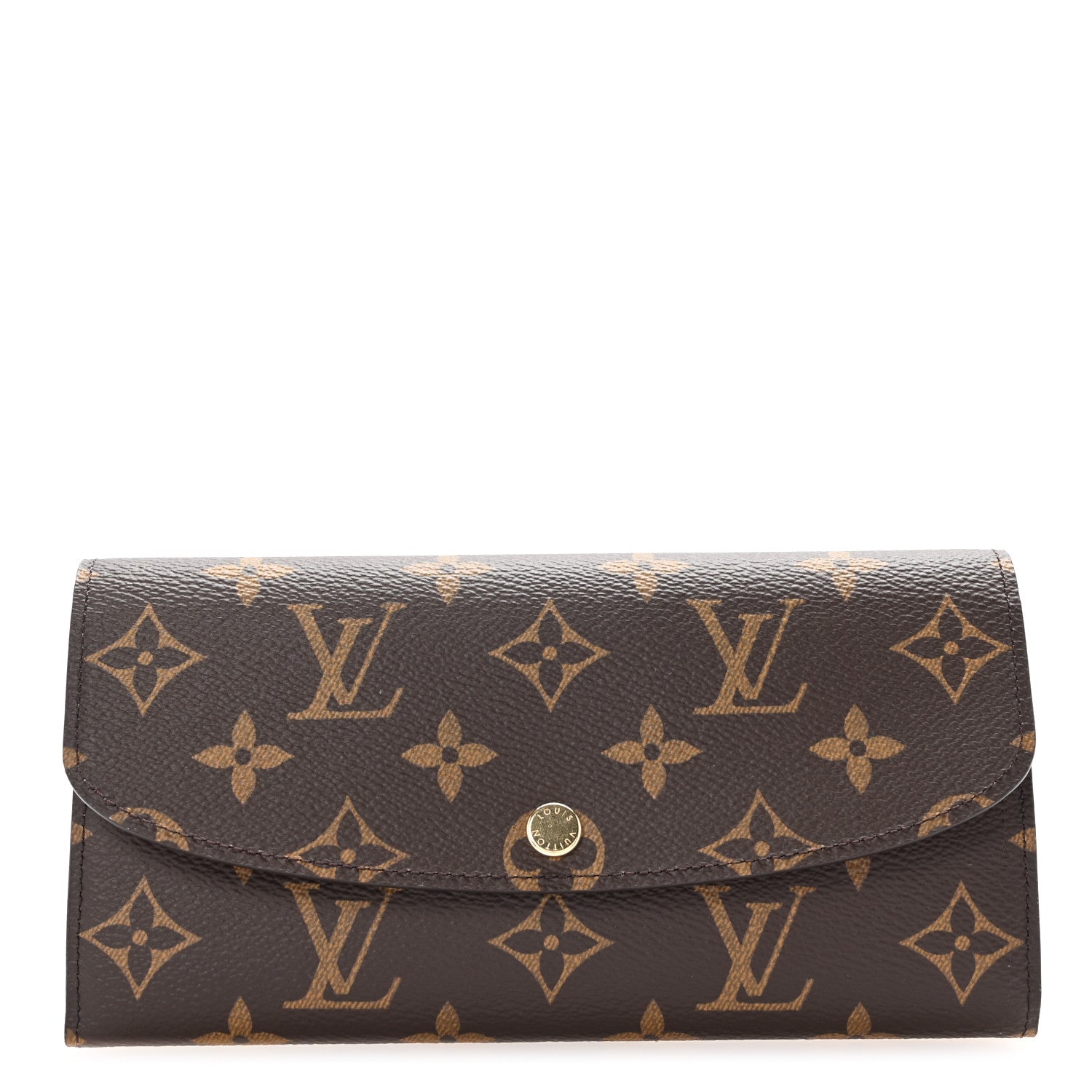 Louis Vuitton Monogram Emilie Wallet Rose Ballerine 1 of 7