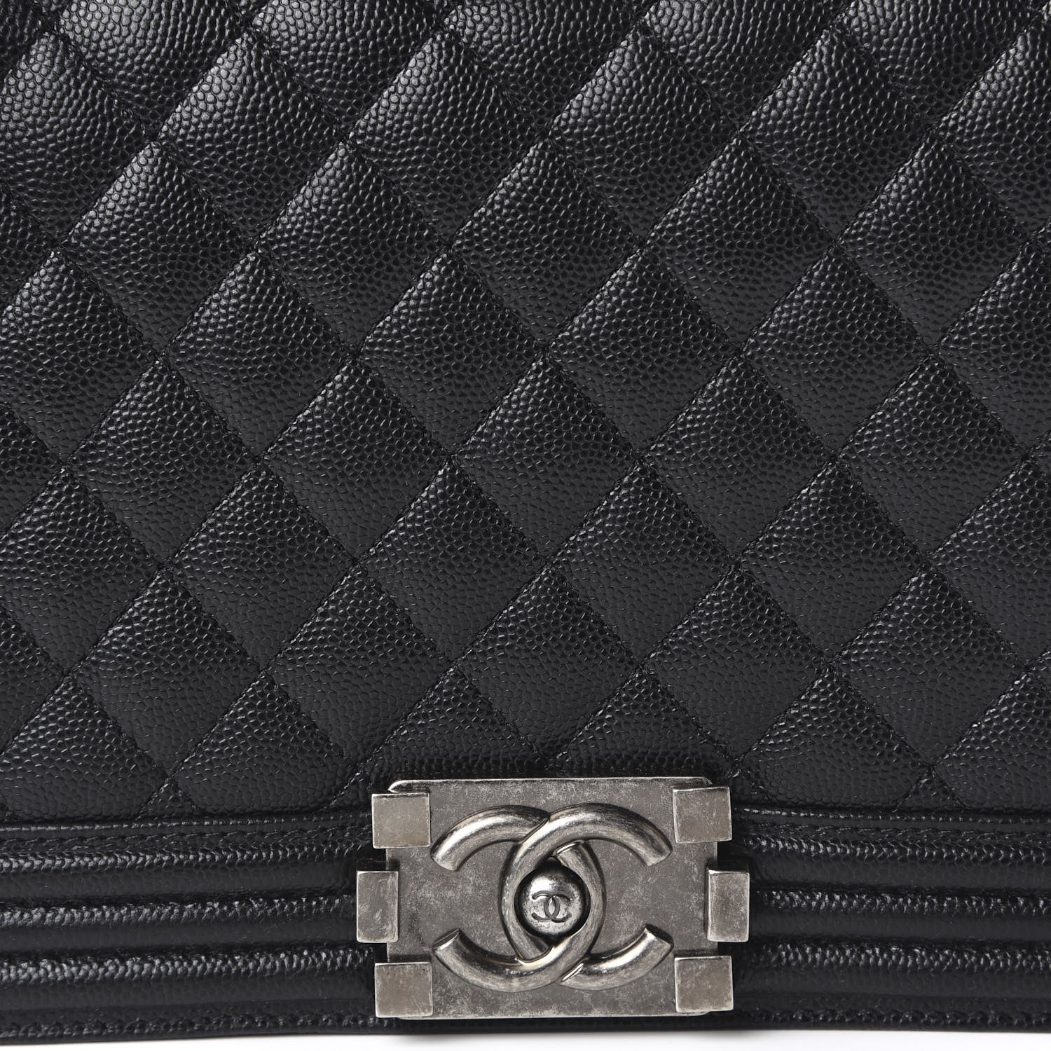 Chanel Caviar Quilted New Medium Boy Flap Black 10 of 10