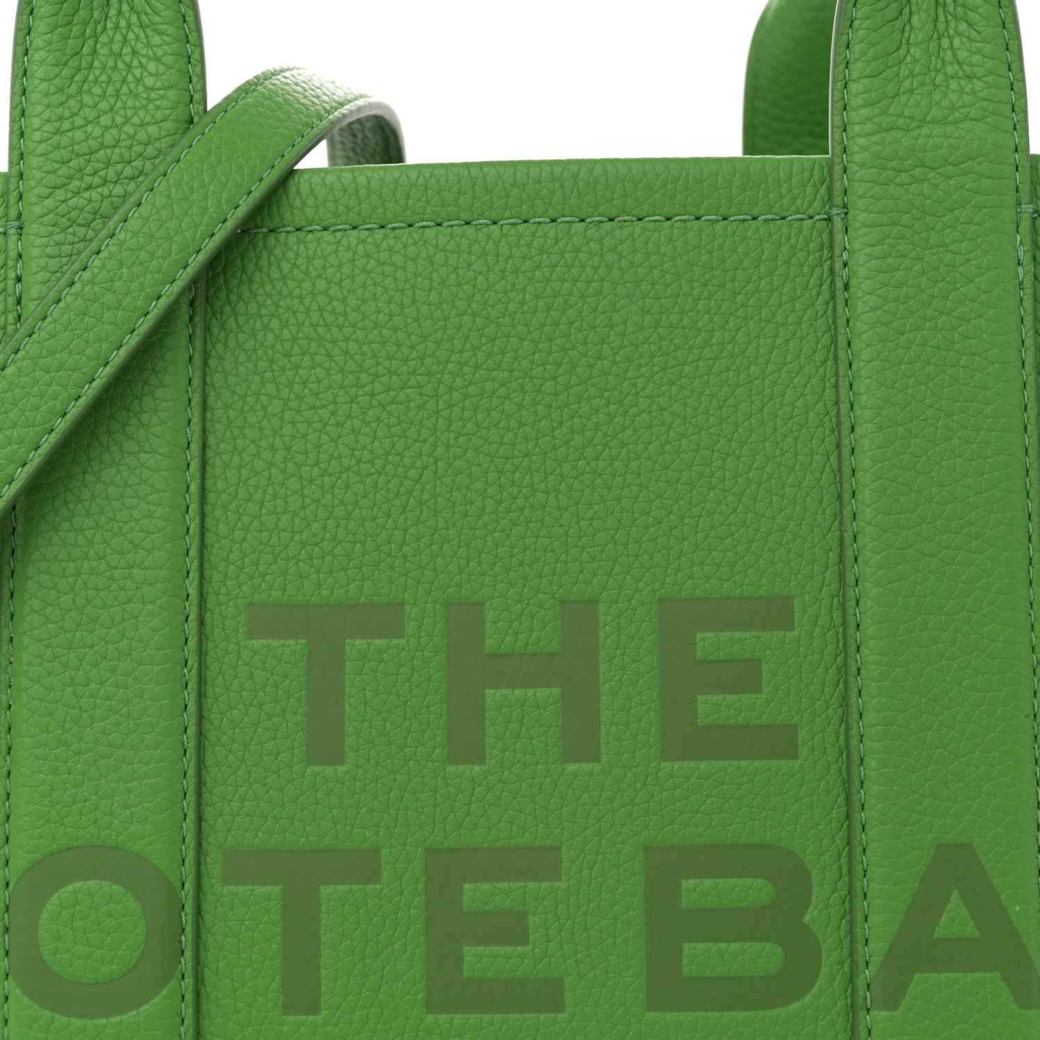 Marc Jacobs Grained Calfskin Medium The Tote Bag Kiwi 8 of 12