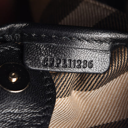 Burberry Lambskin Quilted Baby Banner Tote Black 8 of 18