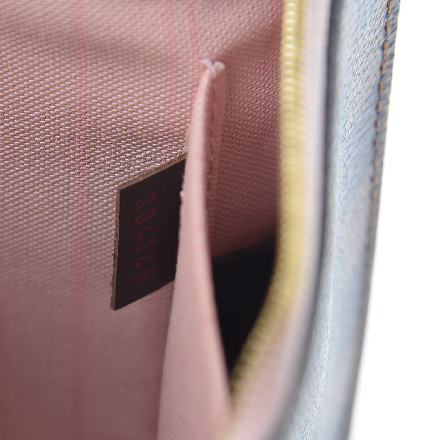 Louis Vuitton Damier Ebene Neverfull MM GM Pochette Rose Ballerine 8 of 8