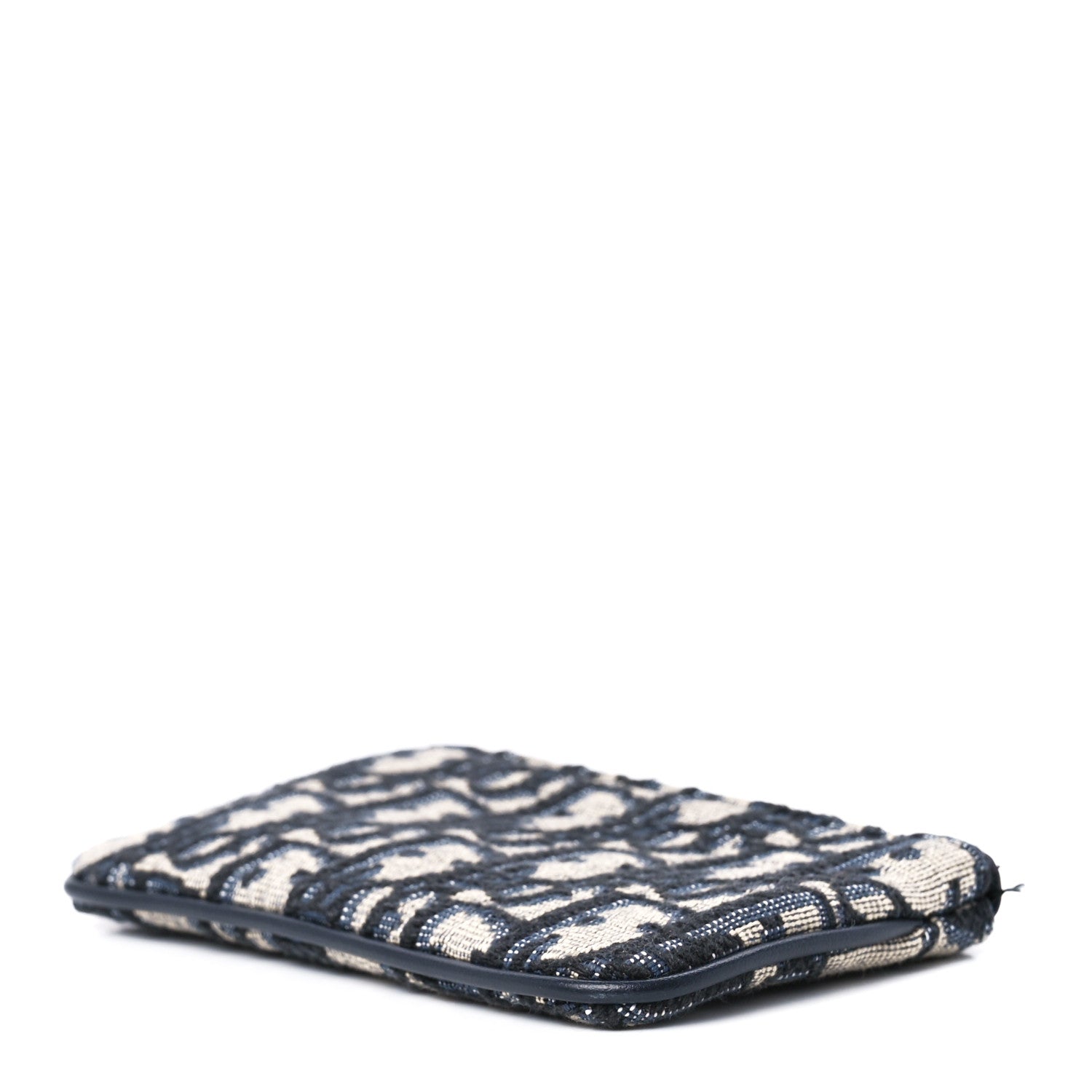 Christian Dior Oblique Key Case Blue 9 of 11