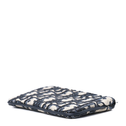 Christian Dior Oblique Key Case Blue 9 of 11