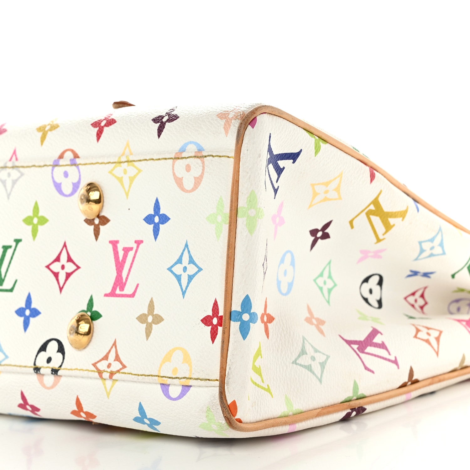 Louis Vuitton Monogram Multicolor Aurelia MM White 9 of 14