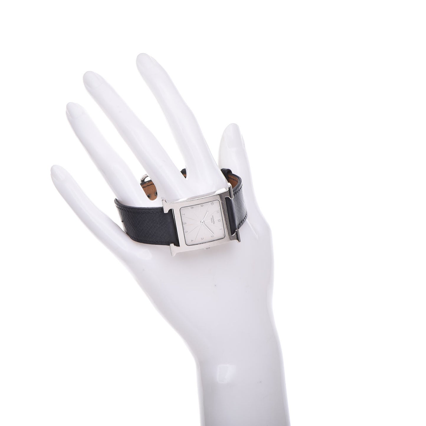 Stainless Steel Courchevel 26mm Heure H Hour Quartz Watch Noir