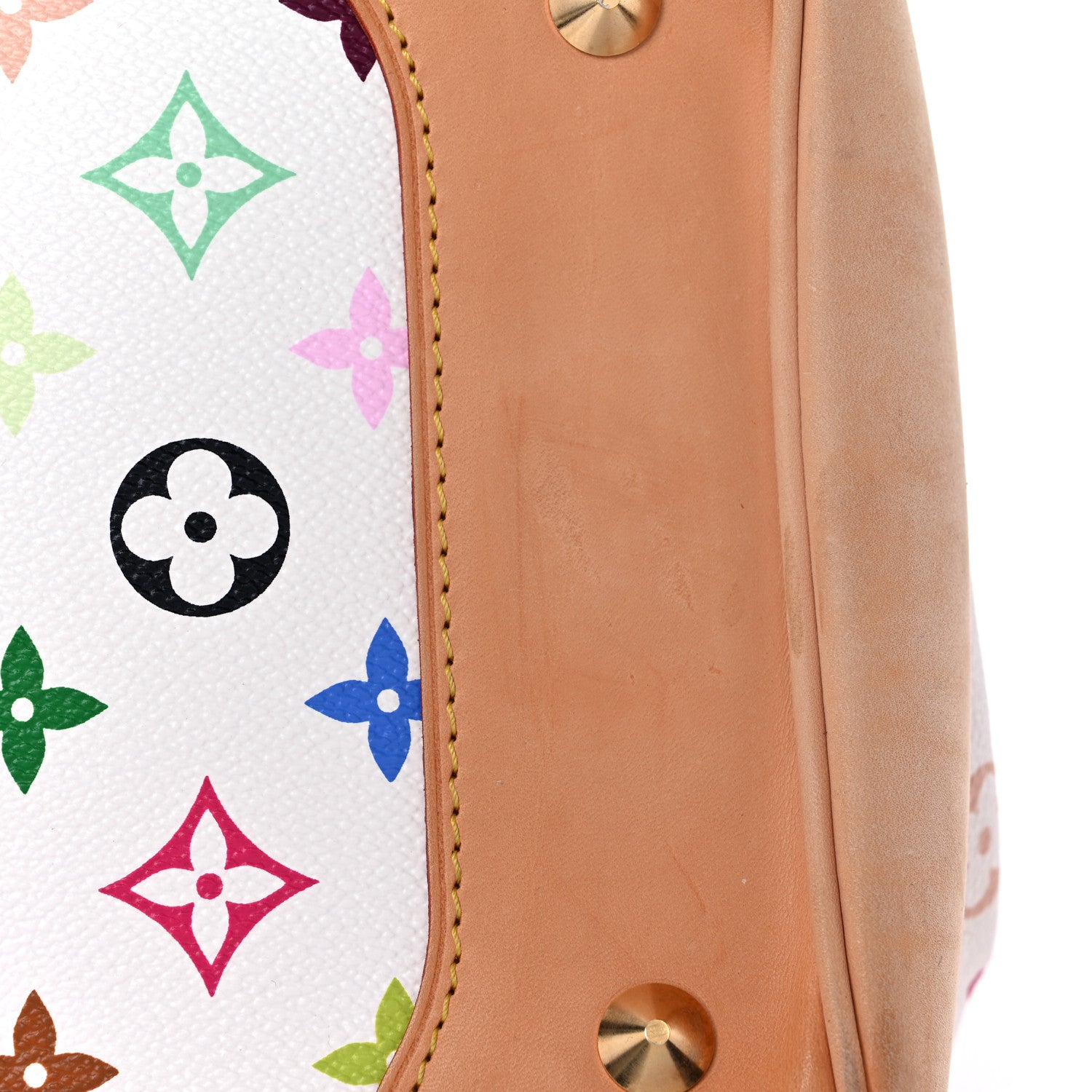 Louis Vuitton Monogram Multicolor Courtney GM White 10 of 27