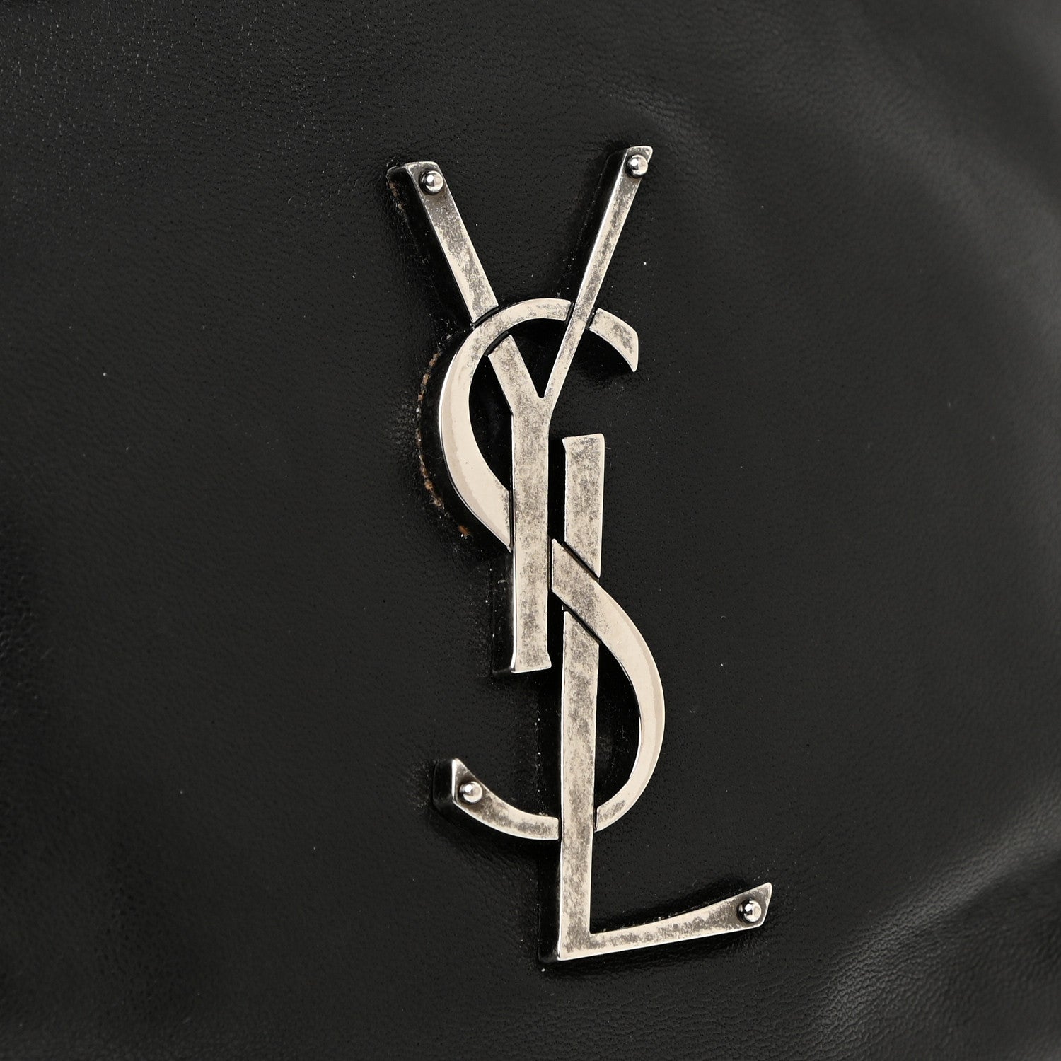 Saint Laurent Calfskin Monogram Belt Bag Black 11 of 19