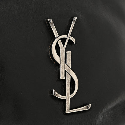 Saint Laurent Calfskin Monogram Belt Bag Black 11 of 19