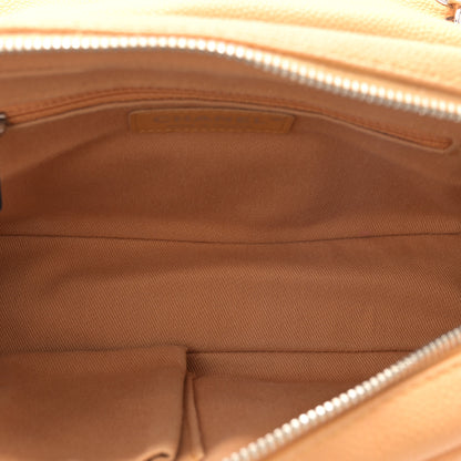 Chanel Caviar Quilted Medium Casual Journey Flap Dark Beige 5 of 10