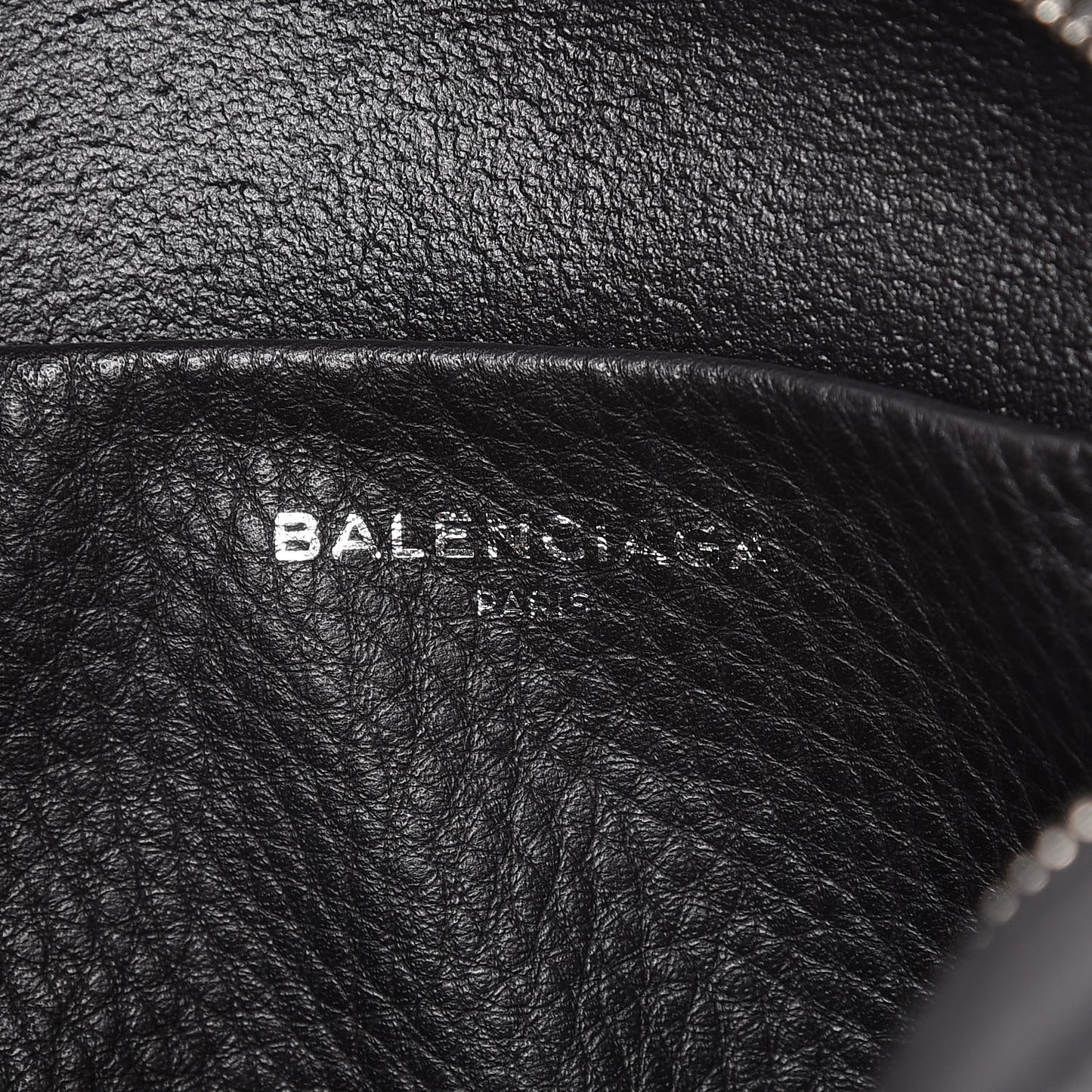 Calfskin Logo S Everyday Camera Bag Black