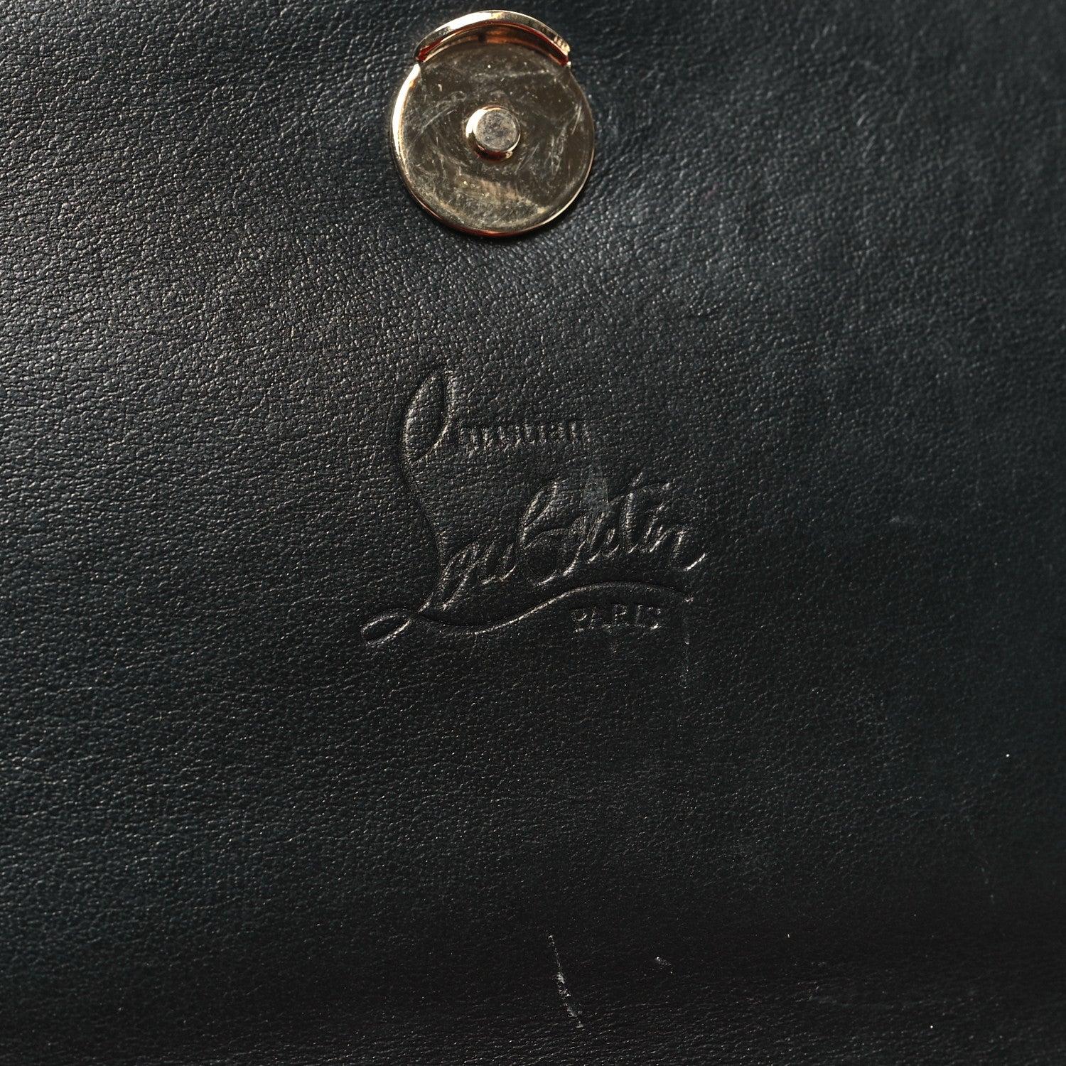 Christian Louboutin Calfskin Boudoir Belt Bag Black 6 of 13