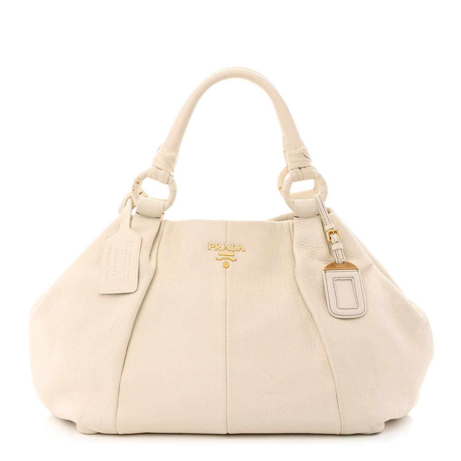 Prada Cervo Antik Tote Talco 1 of 16