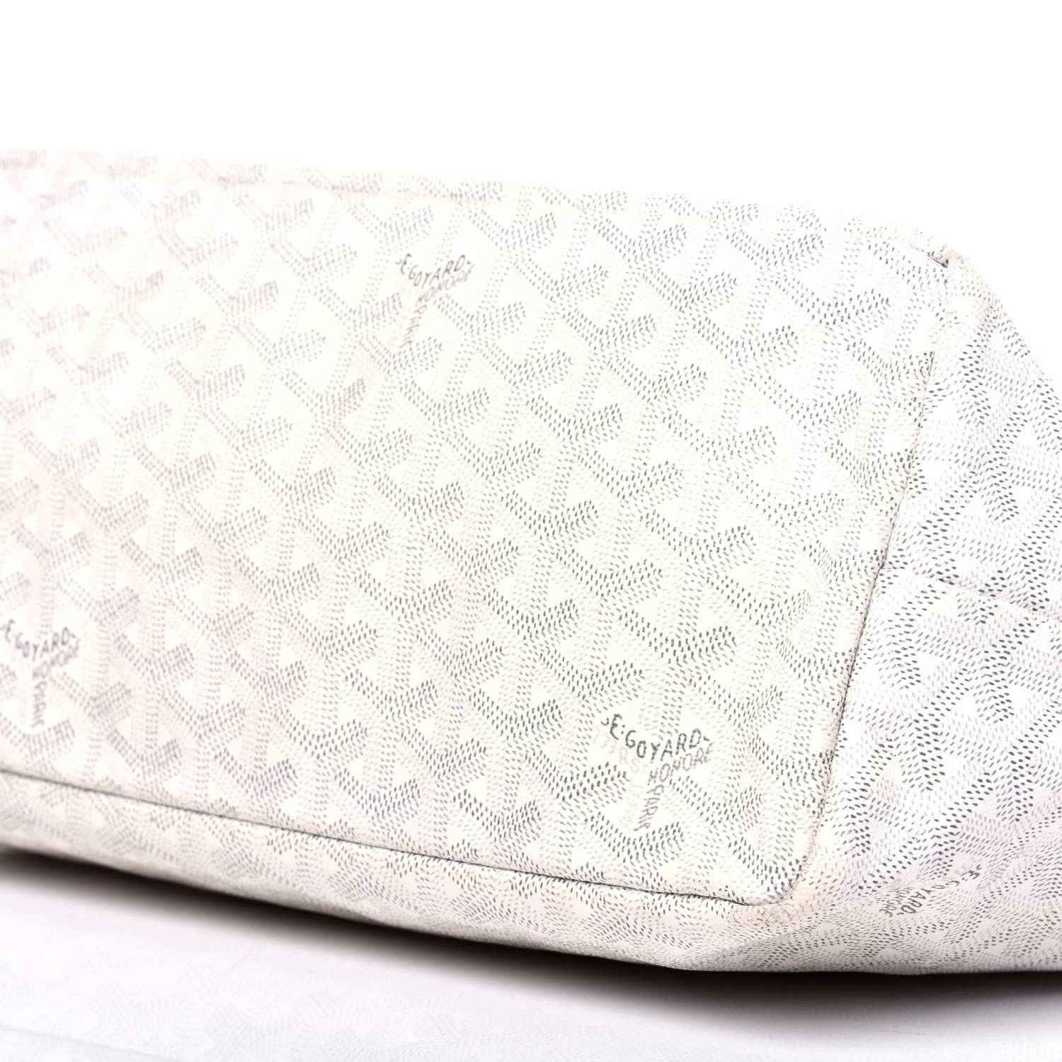 Goyard Goyardine Saint Louis PM White 8 of 19