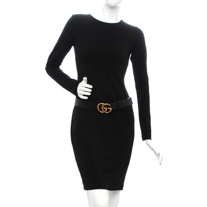 Gucci Calfskin Double G 40mm Belt 85 34 Black 2 of 6