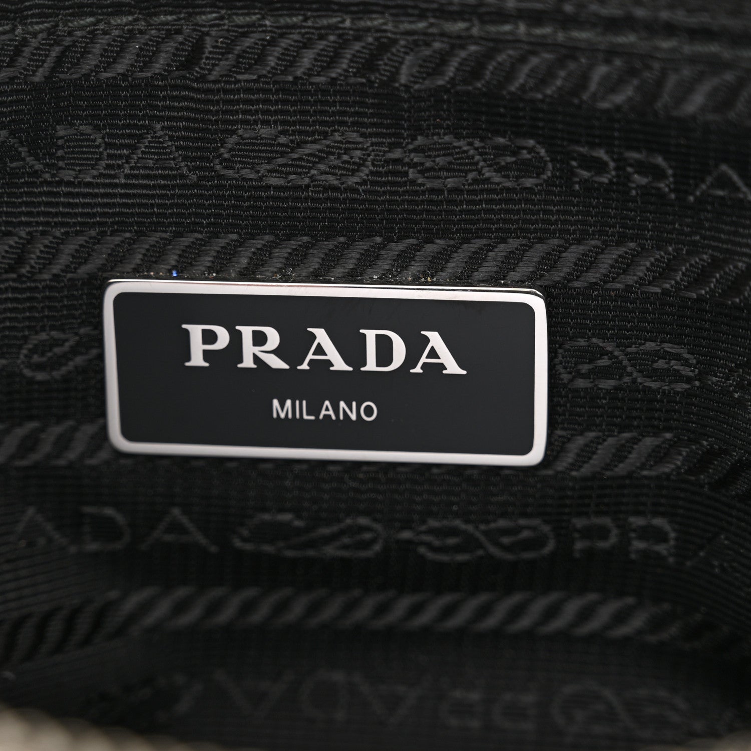 Prada Re-Nylon Saffiano Re-Edition 2000 Double Zip Crossbody Bag Black 7 of 11