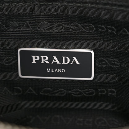 Prada Re-Nylon Saffiano Re-Edition 2000 Double Zip Crossbody Bag Black 7 of 11