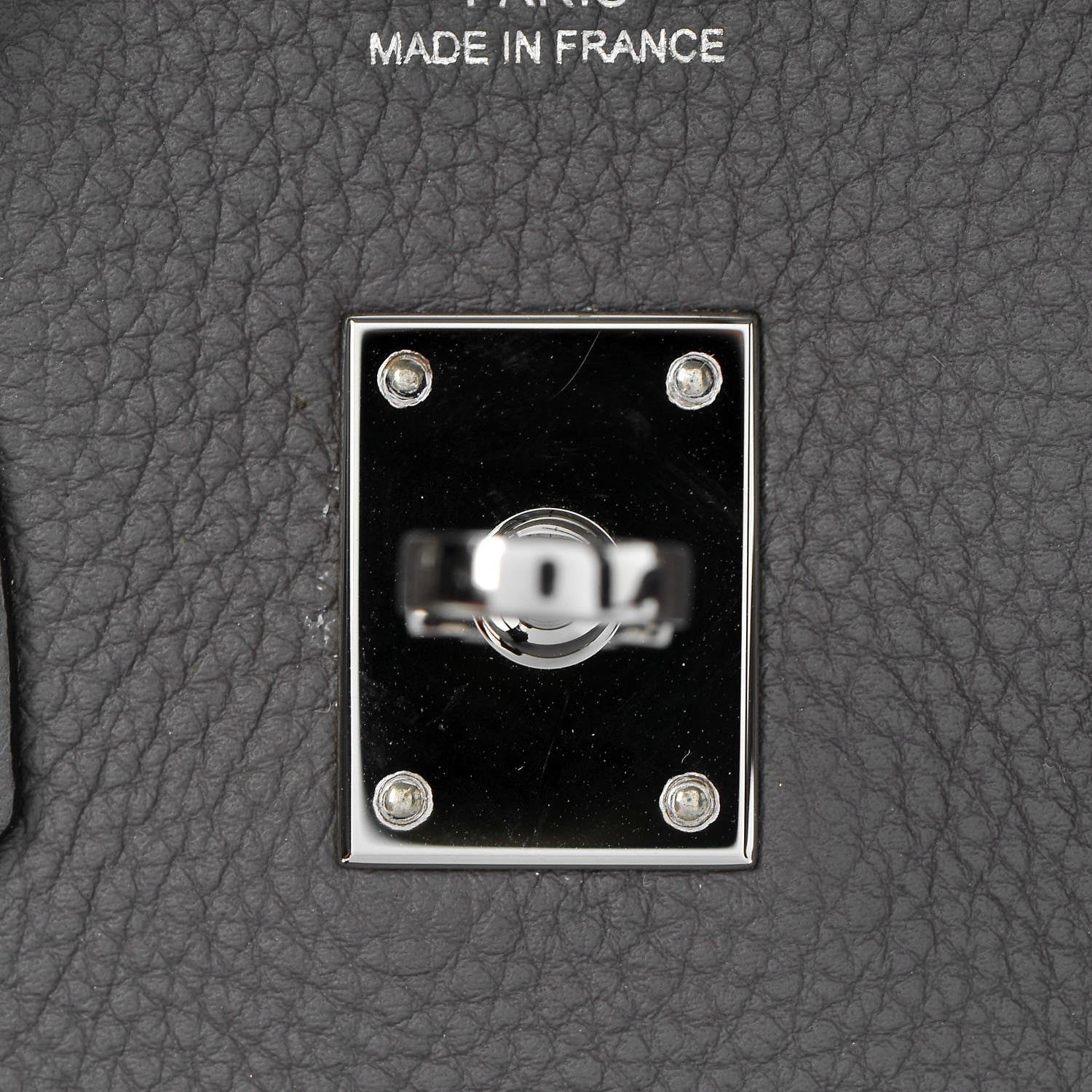 Hermes Togo Birkin 25 Etain 18 of 34