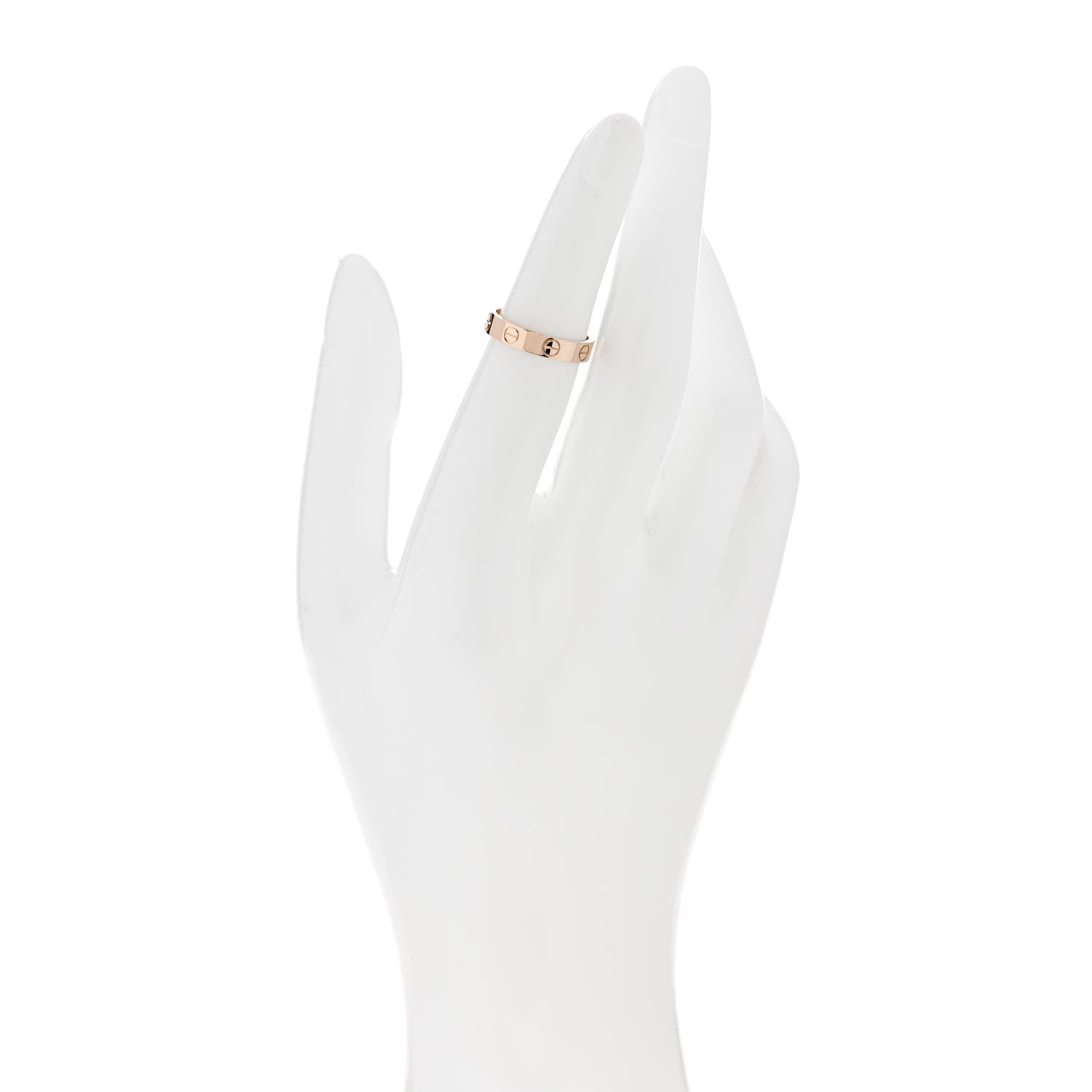 Cartier 18K Pink Gold 3.5mm LOVE Wedding Band Ring 49 5 2 of 5