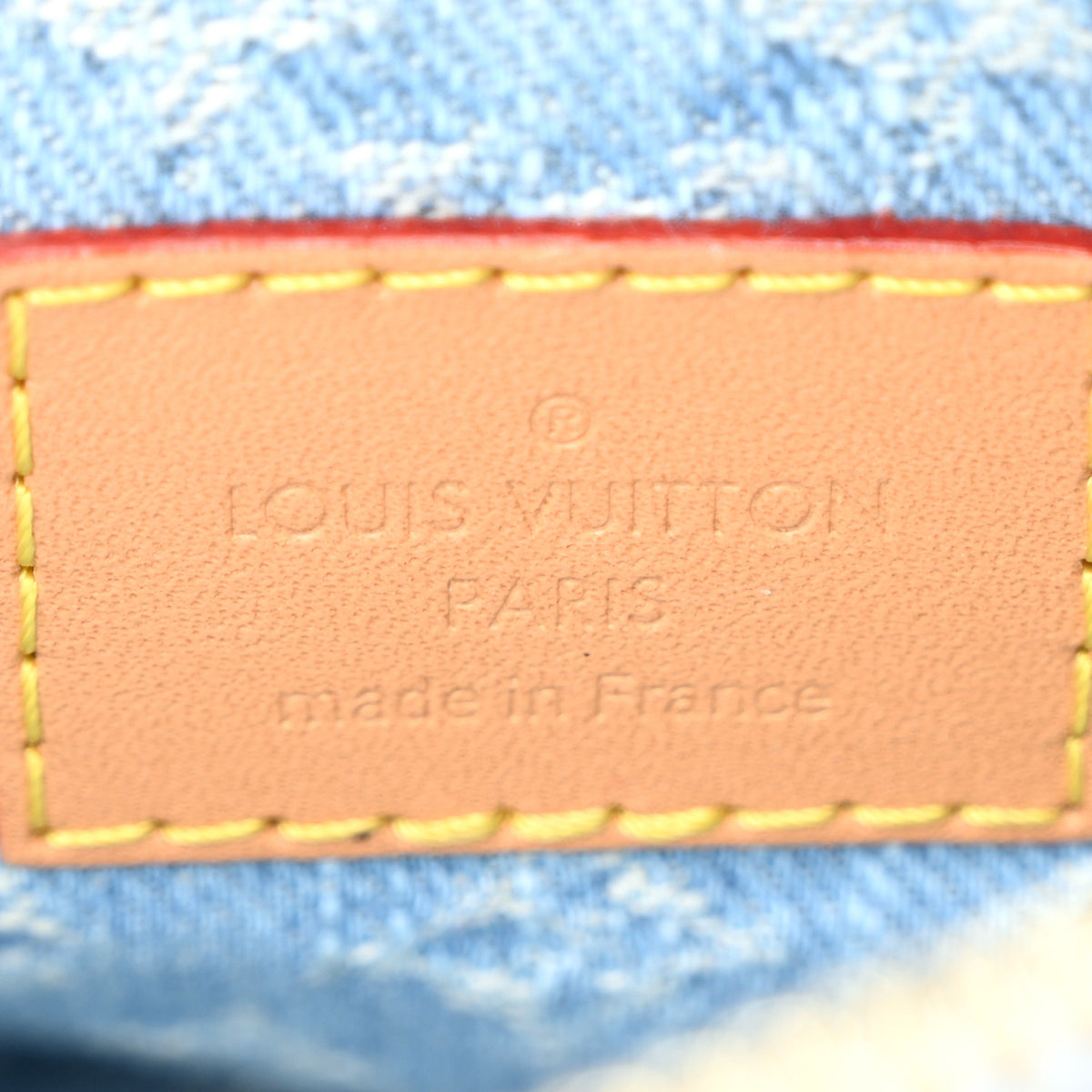 Louis Vuitton Monogram Denim Nano Speedy Sky Blue 5 of 13
